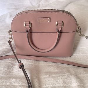 Beautiful rose color purse by Kate Spade